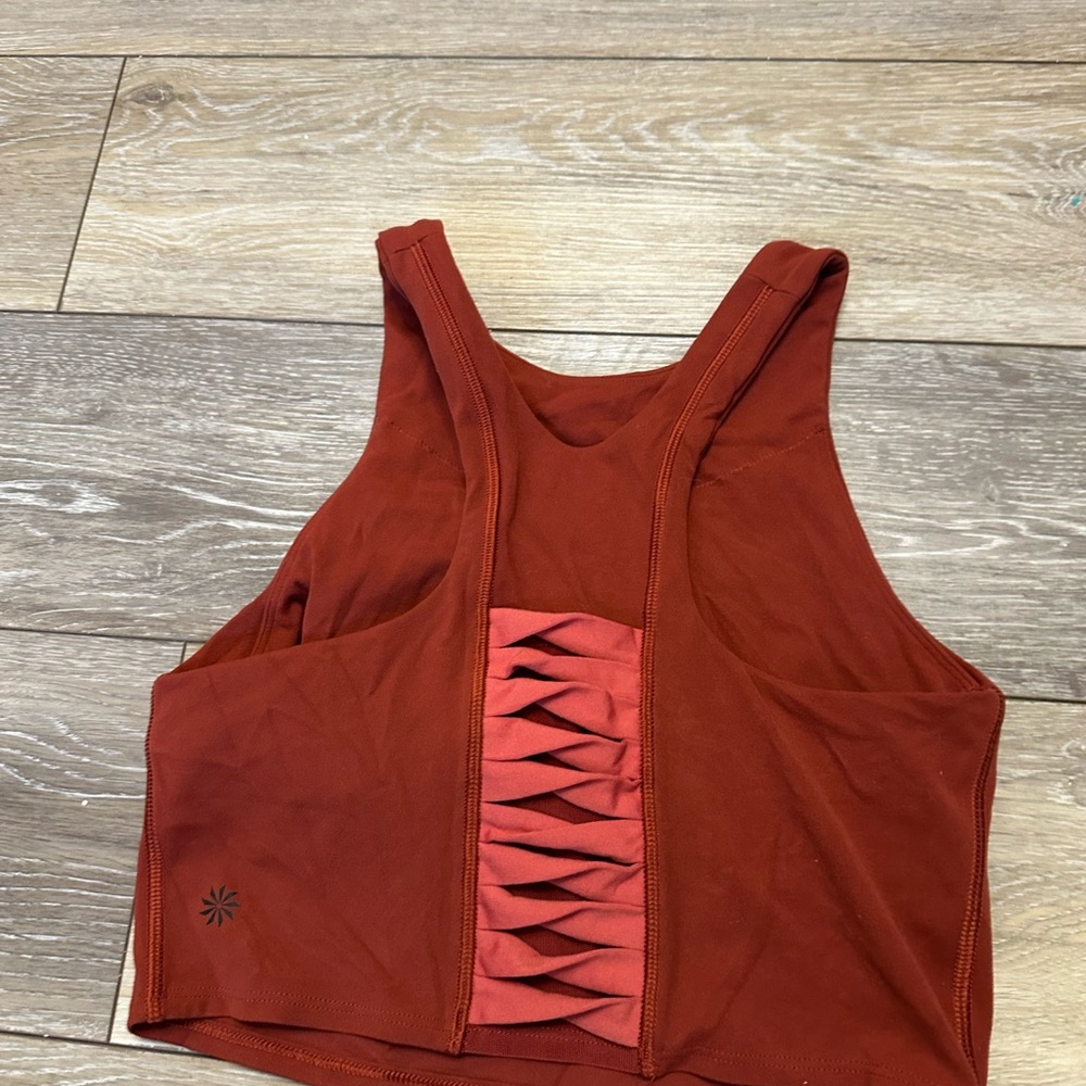 Athleta Conscious Twist Crop Tank Top in Powervita